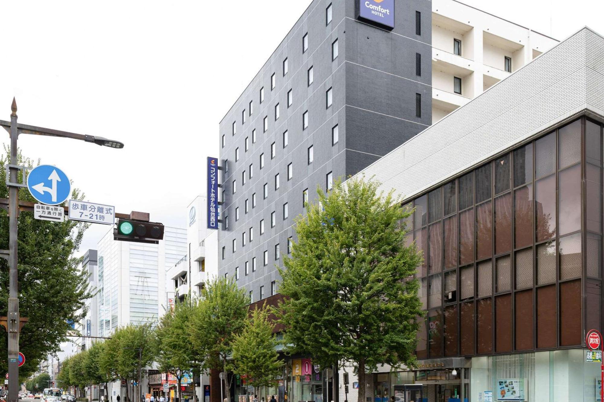 Comfort Hotel Sendai West Exterior foto
